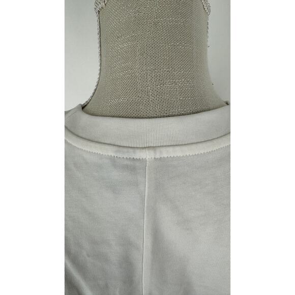 & Other Stories Organic Cotton Short Sleeve T Shirt Womens Medium White Tee New - Picture 5 of 9